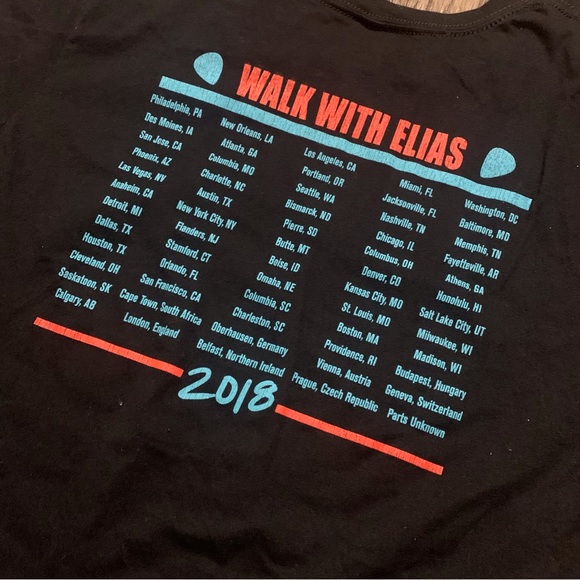 WWE Walk With Elias 2018 Tee Size XXL - Picture 5 of 5